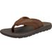 Extra Wide Width Men's KS Island™ Flip Flops by KS Island in Brown (Size 13 EW)