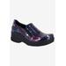Women's Appreicate Slip-Ons by Easy Works by Easy Street® in Purple Celestial Patent (Size 12 M)