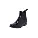 Wide Width Women's The Uma Rain Boot by Comfortview in Black (Size 7 W)