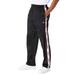 Men's Big & Tall Fila® Logo Track Pants by FILA in Black (Size XL)