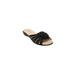 Women's The Abigail Slip On Sandal by Comfortview in Black (Size 9 1/2 M)
