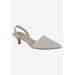 Extra Wide Width Women's Sarah II Slingback by Bella Vita in Natural Snake (Size 9 WW)
