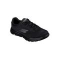 Men's Skechers® GO WALK® Lace-Up Sneakers by Skechers in Black (Size 9 1/2 M)