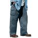 Men's Big & Tall Boulder Creek® Renegade Side-Elastic Waist Cargo Pants by Boulder Creek in Carbon (Size 70 38)