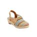 Women's The Clea Espadrille by Comfortview in Natural (Size 9 1/2 M)