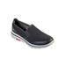 Wide Width Men's Skechers® Go Walk 5 Apprize Slip-On by Skechers in Charcoal (Size 12 W)