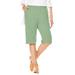 Plus Size Women's 7-Day Knit Bermuda Shorts by Woman Within in Sage (Size 4X)