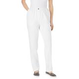 Plus Size Women's 7-Day Straight-Leg Jean by Woman Within in White (Size 42 W) Pant