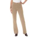 Plus Size Women's Stretch Corduroy Bootcut Jean by Woman Within in New Khaki (Size 20 WP)