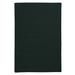 Simple Home Solid Rug by Colonial Mills in Dark Green (Size 2'W X 8'L)