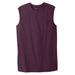 Men's Big & Tall Boulder Creek® Heavyweight Pocket Muscle Tee by Boulder Creek in Deep Purple (Size 3XL) Shirt