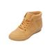 Wide Width Women's CV Sport Honey Sneaker by Comfortview in Honey (Size 10 1/2 W)