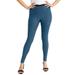 Plus Size Women's Stretch Denim Skinny Jegging by Jessica London in Medium Stonewash (Size 18 W) Stretch Pants