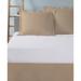 Today's Home Cotton Rich Tailored 2-Pack Euro Sham by Levinsohn Textiles in Mocha (Size EURO)