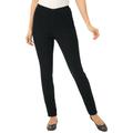 Plus Size Women's Fineline Denim Jegging by Woman Within in Black (Size 12 WP)