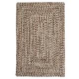 Corsica Rug by Colonial Mills in Weathered Brown (Size 2'W X 6'L)