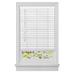 Wide Width Cordless GII Madera Falsa 2" Faux Wood Plantation Blind by Achim Home Décor in White (Size 43" W 64" L)