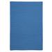 Simple Home Solid Rug by Colonial Mills in Blue Ice (Size 2'W X 6'L)