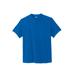 Men's Big & Tall Shrink-Less™ Lightweight Henley T-Shirt by KingSize in Royal Blue (Size 7XL) Henley Shirt