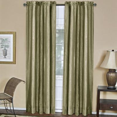 Wide Width Ombre Window Curtain Panel by Achim Home Décor in Sage (Size 50