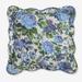 Florence 16" Square Pillow by BrylaneHome in Navy Floral Multi