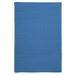 Simple Home Solid Rug by Colonial Mills in Blue Ice (Size 5'W X 5'L)