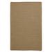 Simple Home Solid Rug by Colonial Mills in Cafe (Size 2'W X 3'L)