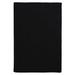 Simple Home Solid Rug by Colonial Mills in Black (Size 4'W X 6'L)
