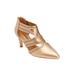 Extra Wide Width Women's The Gia Shootie by Comfortview in Gold (Size 8 1/2 WW)