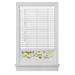 Wide Width Cordless GII Madera Falsa 2" Faux Wood Plantation Blind by Achim Home Décor in White (Size 36" W 64" L)