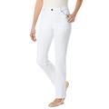 Plus Size Women's Straight-Leg Stretch Jean by Woman Within in White (Size 42 WP)