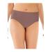 Plus Size Women's One Smooth U All-Around Smoothing Hi-Cut Panty by Bali in Mocha Velvet (Size 8)