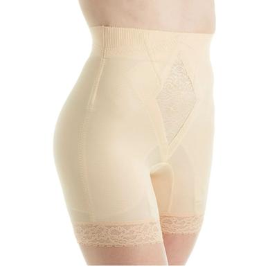 Plus Size Women's Medium Shaping High Waist Thigh Shaper by Rago in Beige (Size 2X)