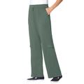 Plus Size Women's Pull-On Knit Cargo Pant by Woman Within in Pine (Size 14/16)