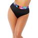 Plus Size Women's High Waist Bikini Bottom by Swimsuits For All in Blooming Floral (Size 20)