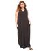 Plus Size Women's Morning to Midnight Maxi Dress (With Pockets) by Catherines in Black (Size 1X)