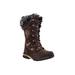 Extra Wide Width Women's Peri Cold Weather Boot by Propet in Brown Quilt (Size 7 WW)