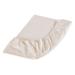 Organic Cotton Fitted Sheet by Sleep & Beyond in Ivory (Size KING)