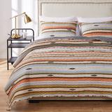 Painted Desert Quilt and Pillow Sham Set by Greenland Home Fashions in Rose (Size KING)