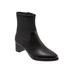 Women's Kippy Bootie by Trotters in Black (Size 6 1/2 M)