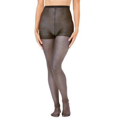 Plus Size Women's Daysheer Pantyhose by Catherines in Off Black (Size D)
