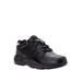 Wide Width Men's Men's Stark Slip-Resistant Work Shoes by Propet in Black (Size 10 W)