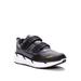 Wide Width Men's Men's Ultra Strap Athletic Shoes by Propet in Grey Black (Size 14 W)