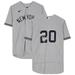 Jorge Posada New York Yankees Autographed Gray Nike Replica Jersey