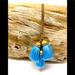 J. Crew Jewelry | J. Crew Blue Tassel Gold Necklace W/ Rhinestones | Color: Blue/Gold | Size: Os