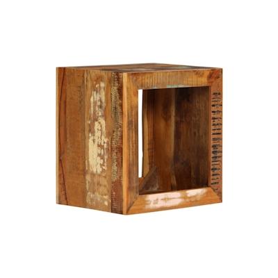 vidaXL Hocker 40x30x40 cm Altholz Massiv