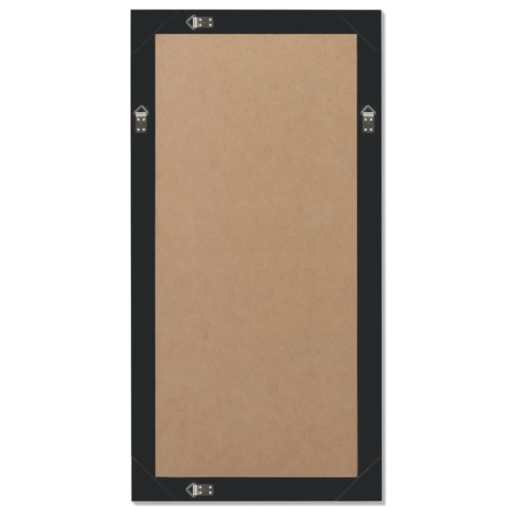 vidaXL Wandspiegel im Barock-Stil V2 : Farbe - Schwarz, Größe - 100 x 50 cm Image