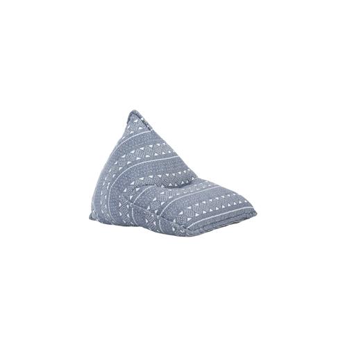 vidaXL Beanbag Indigo Stoff Patchwork