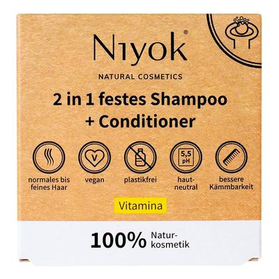 Niyok 2in1 festes Shampoo+Conditioner - Vitamina 80 g Image