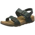 Fly London Women's CEKE722FLY Sandal, Petrol, 4 UK